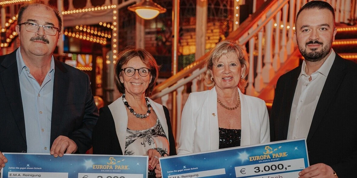 E.M.A. Gebäudereinigung Donates 6,000 Euro to Charities